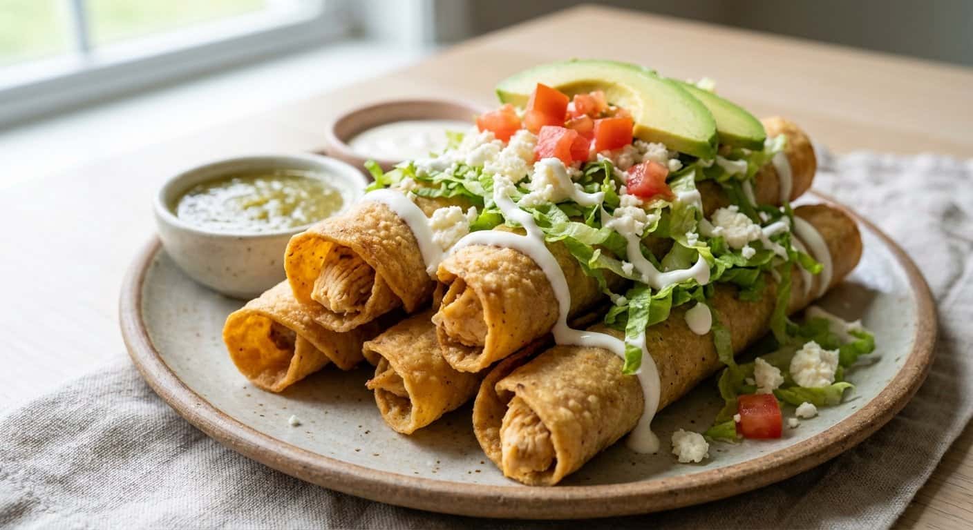 Flautas de Pollo