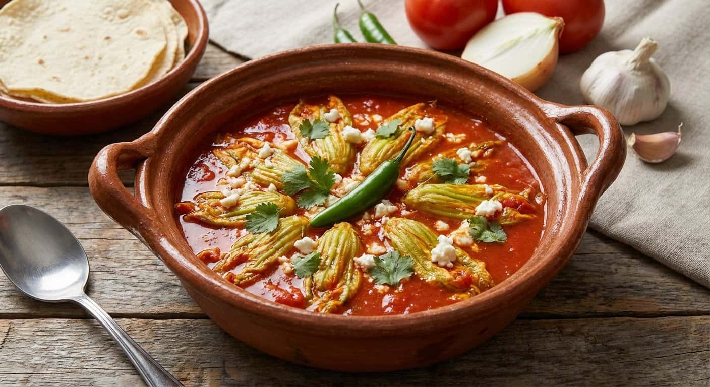 Flor de Calabaza Guisada