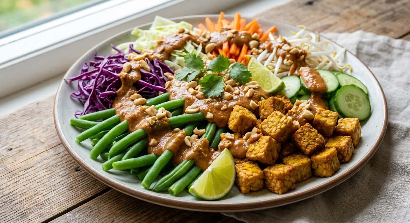 Gado-gado con Tempeh