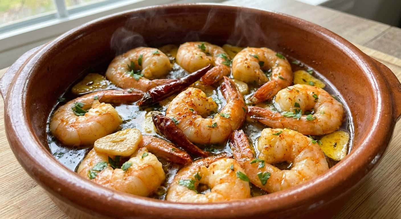 Gambas al Ajillo sin Gluten