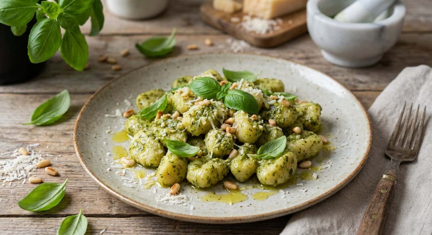 Gnocchi al Pesto