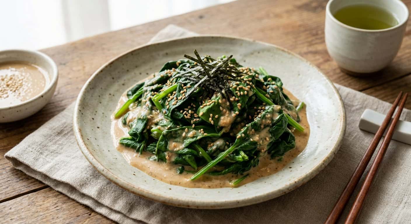 Goma-ae de Espinacas