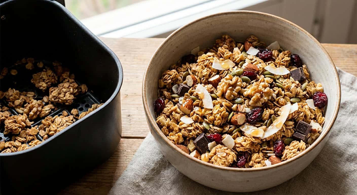 Granola Casera Crujiente en Airfryer