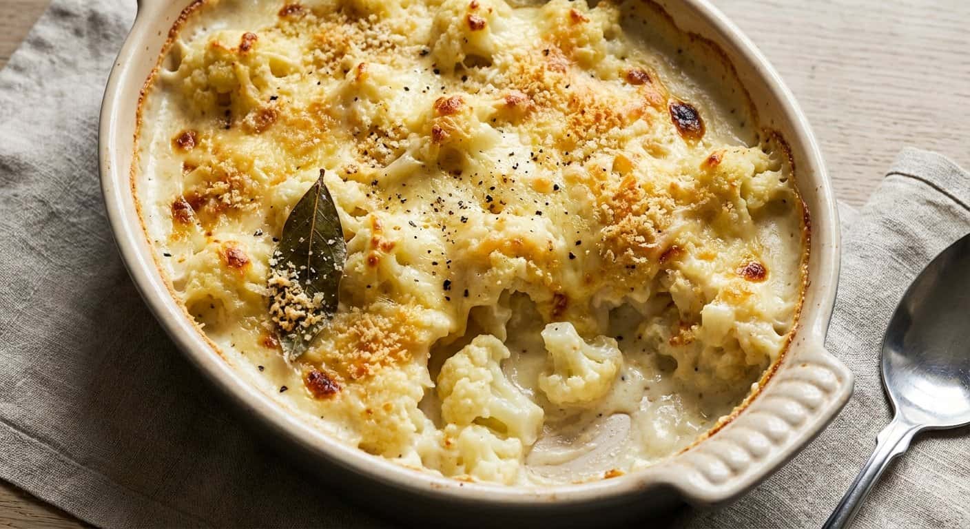 Gratin de Coliflor Cremoso