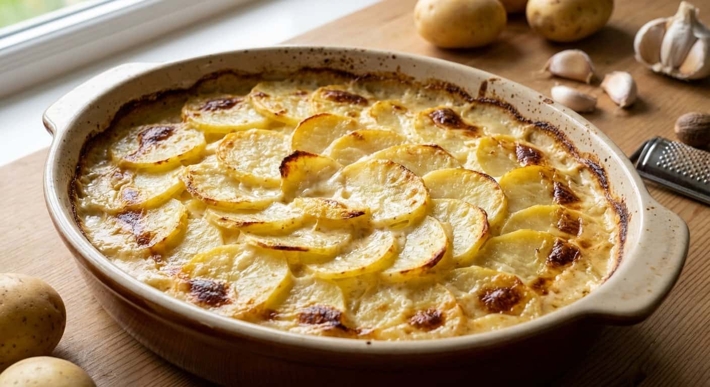 Gratinado Dauphinois de Patata