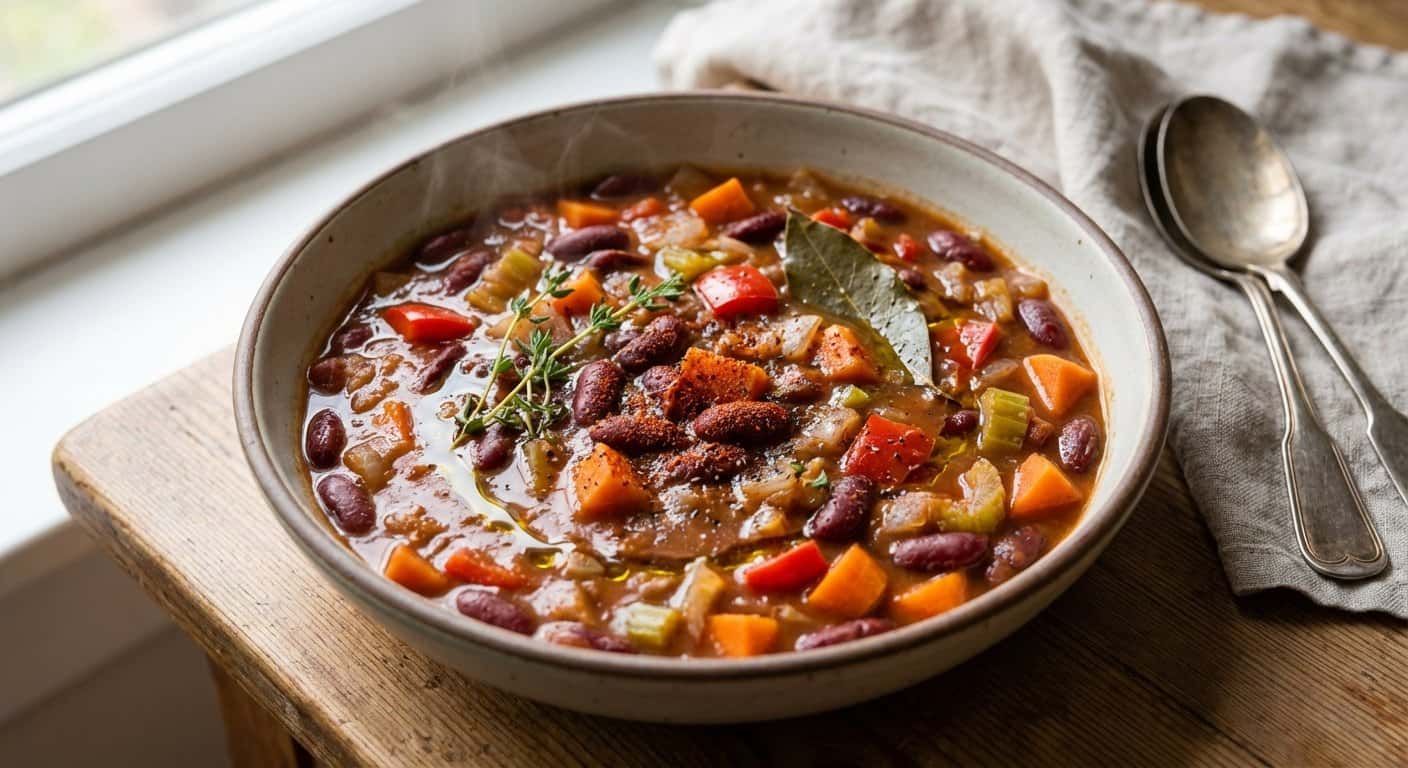 Guiso de Alubias Vegano