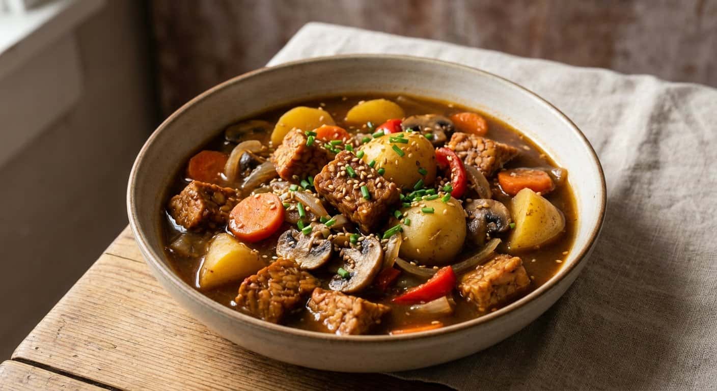 Guiso de Tempeh con Patatas