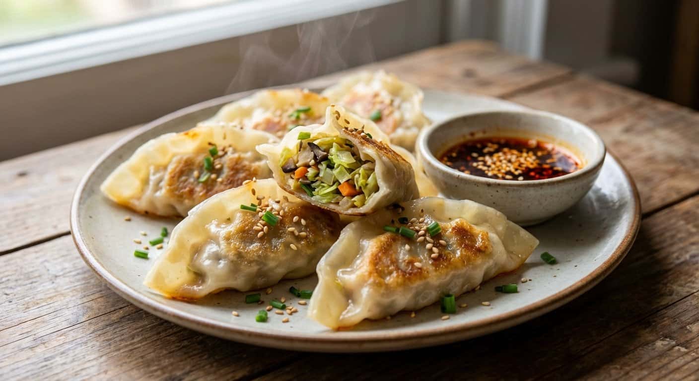 Gyozas Veganas de Verduras