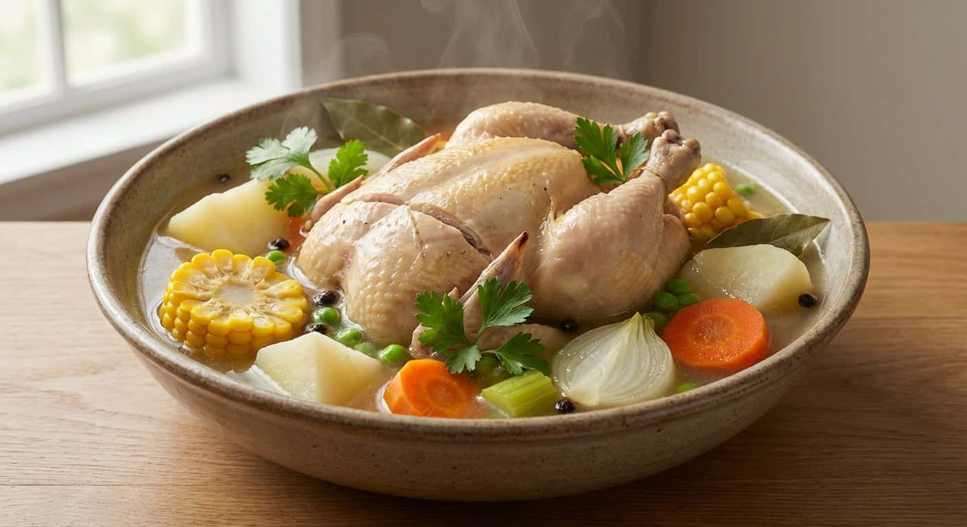 Hervido de Gallina Tradicional
