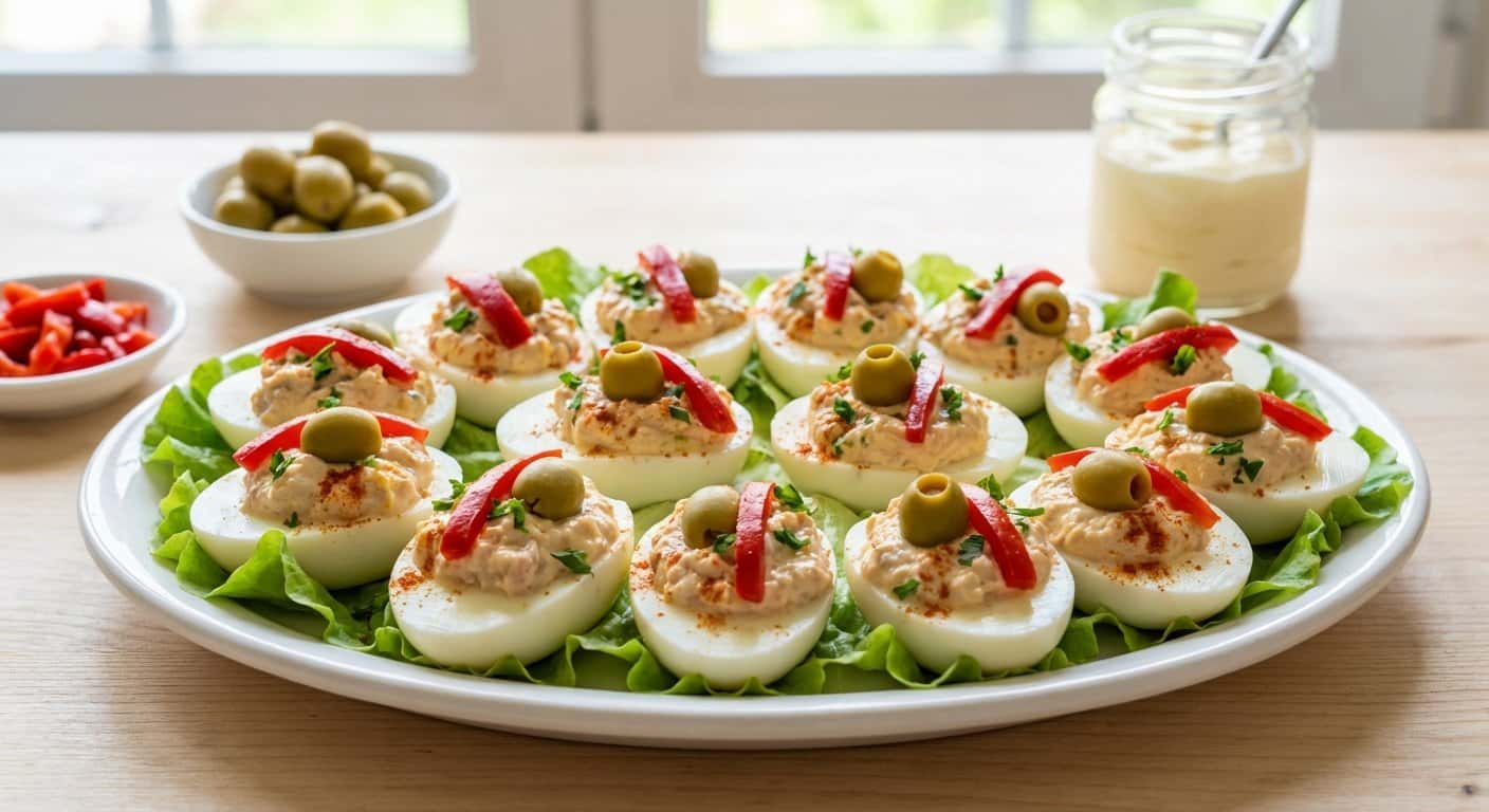 Huevos Rellenos Clásicos