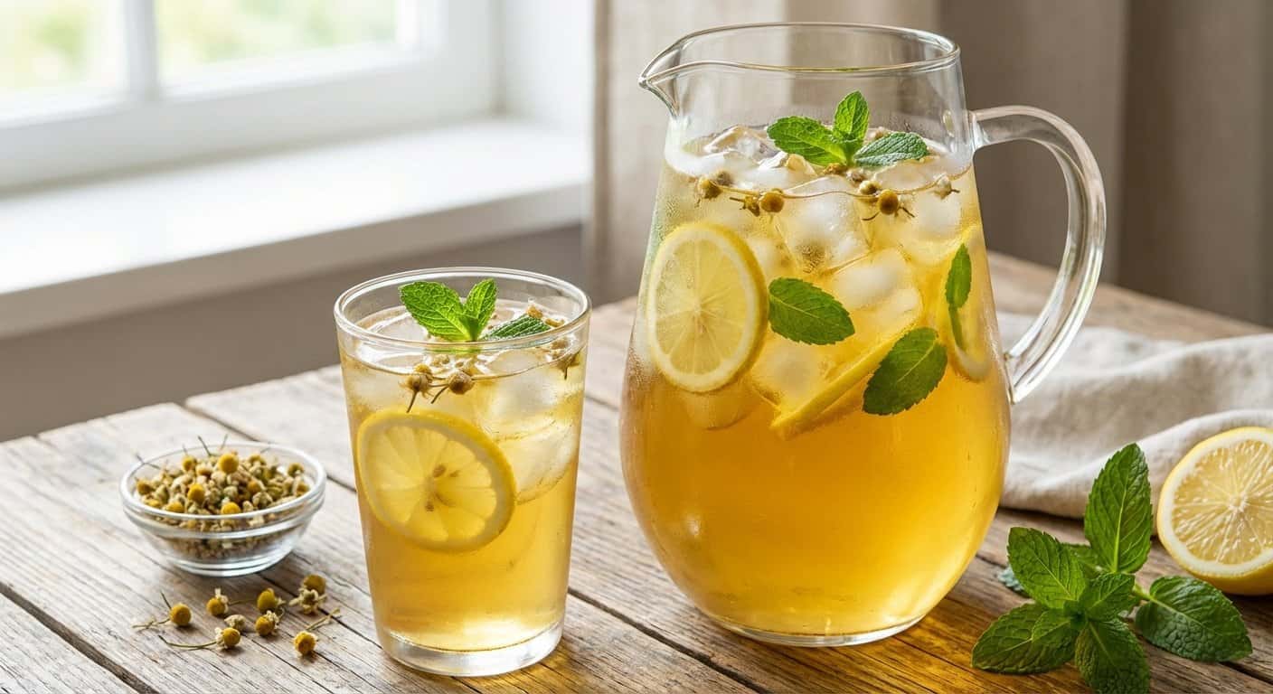 Infusión Fría de Manzanilla