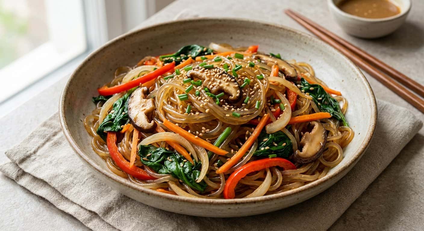 Japchae Vegano