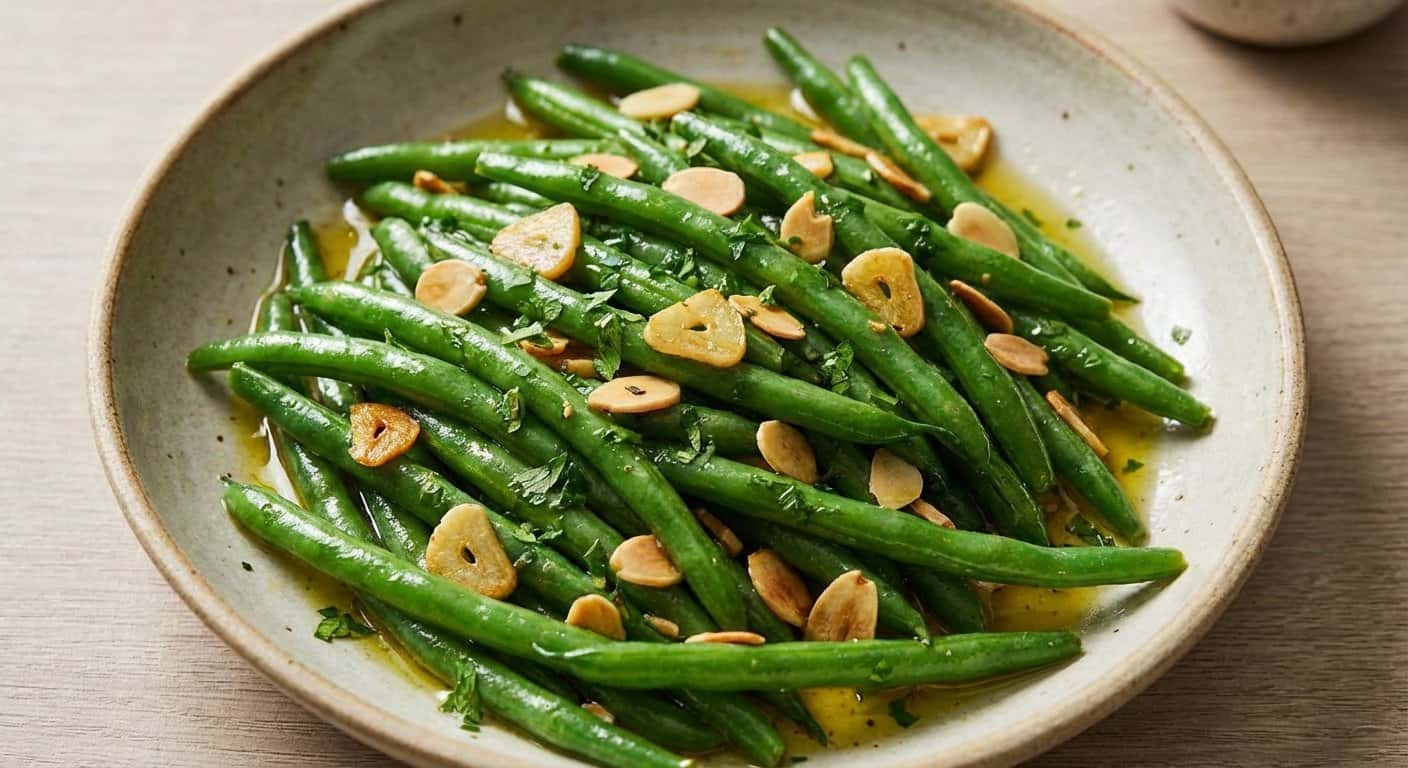 Judías Verdes Salteadas con Ajo