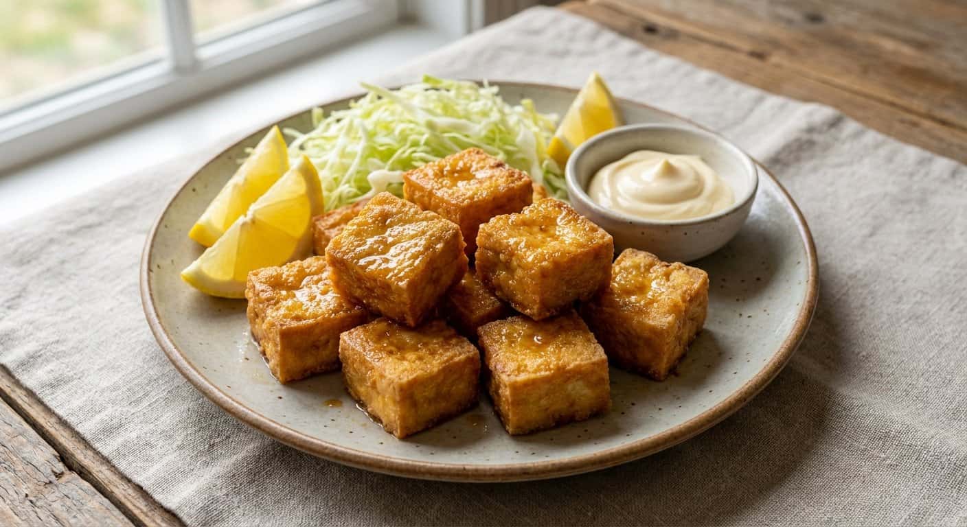 Karaage Vegano de Tofu