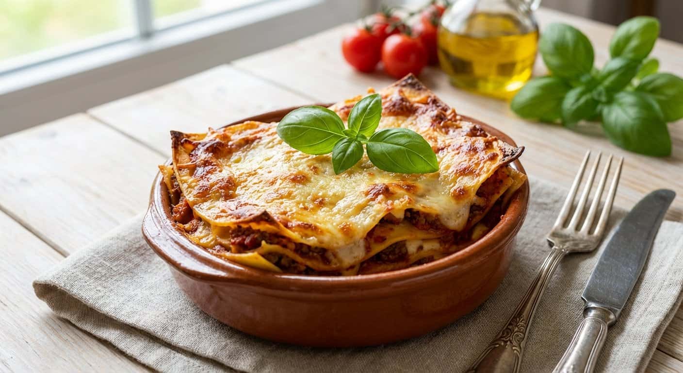 Lasaña Individual en Airfryer