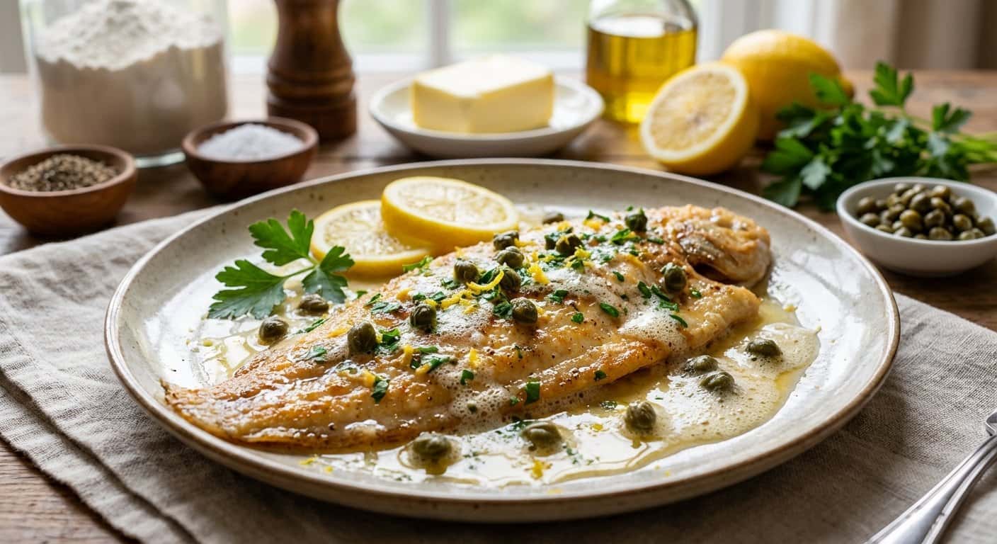 Lenguado a la Meunière (Variante 2)