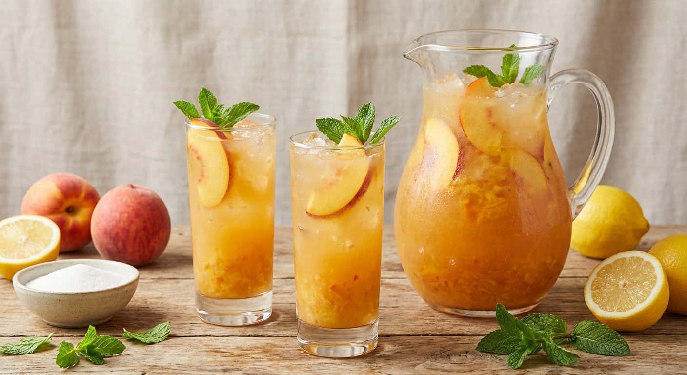 Limonada de Melocotón