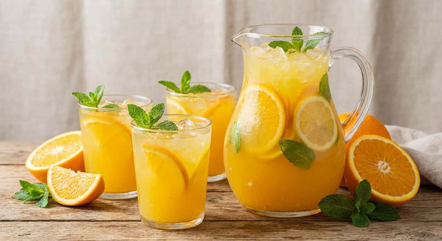 Limonada de Naranja Refrescante