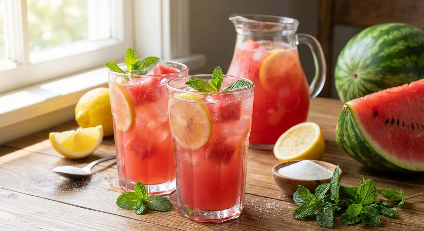 Limonada de Sandía Refrescante