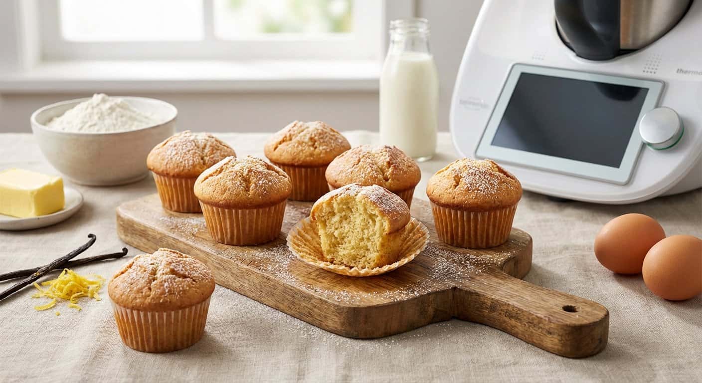 Magdalenas de Vainilla en Thermomix