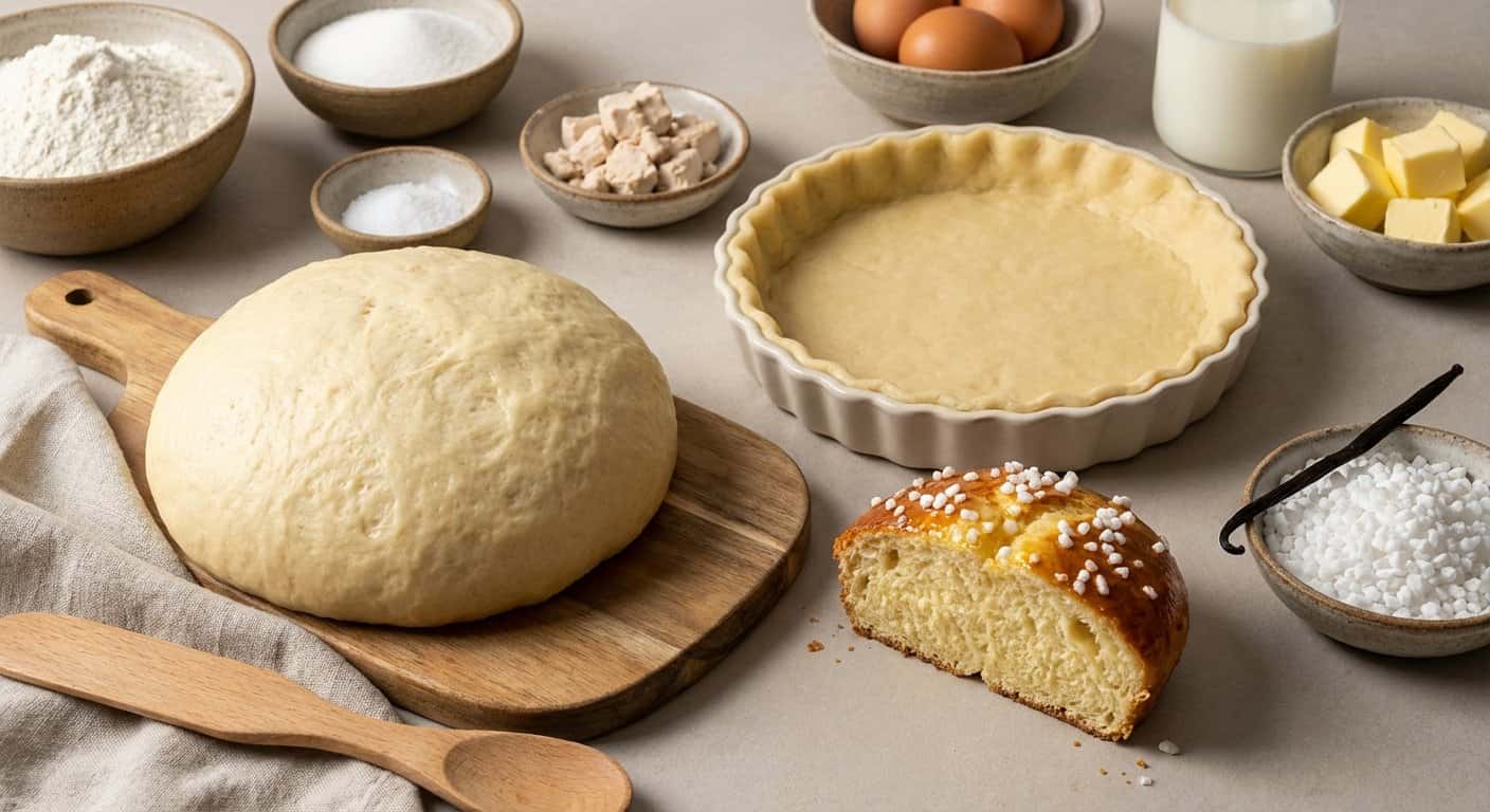 Masa de Brioche para Tartas