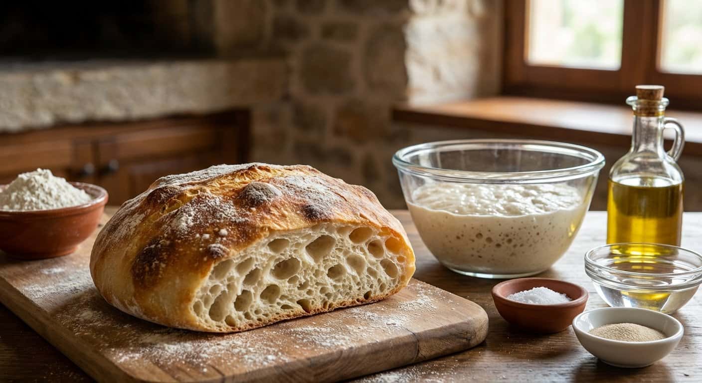 Masa de Pizza con Prefermento