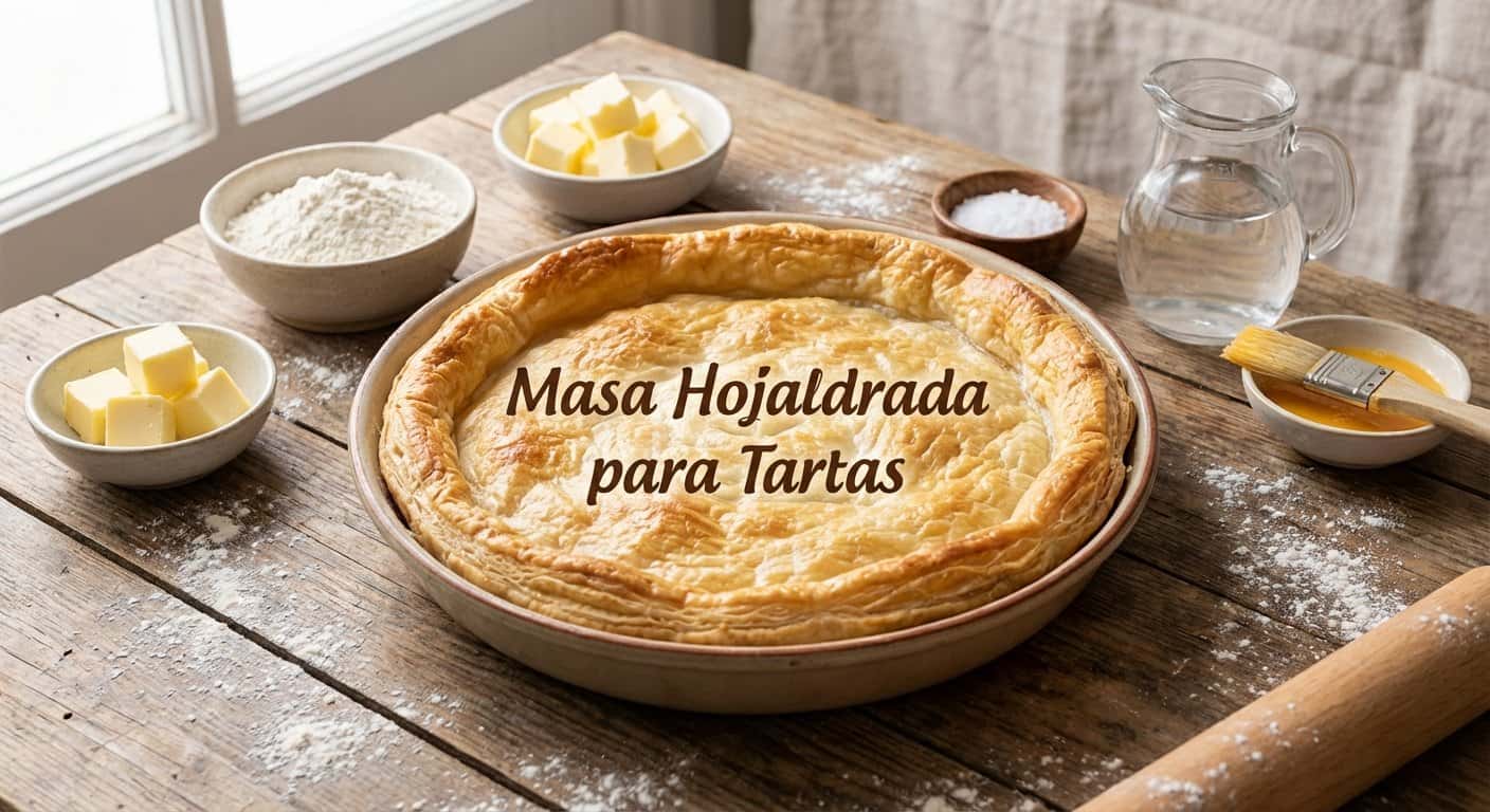 Masa Hojaldrada para Tartas
