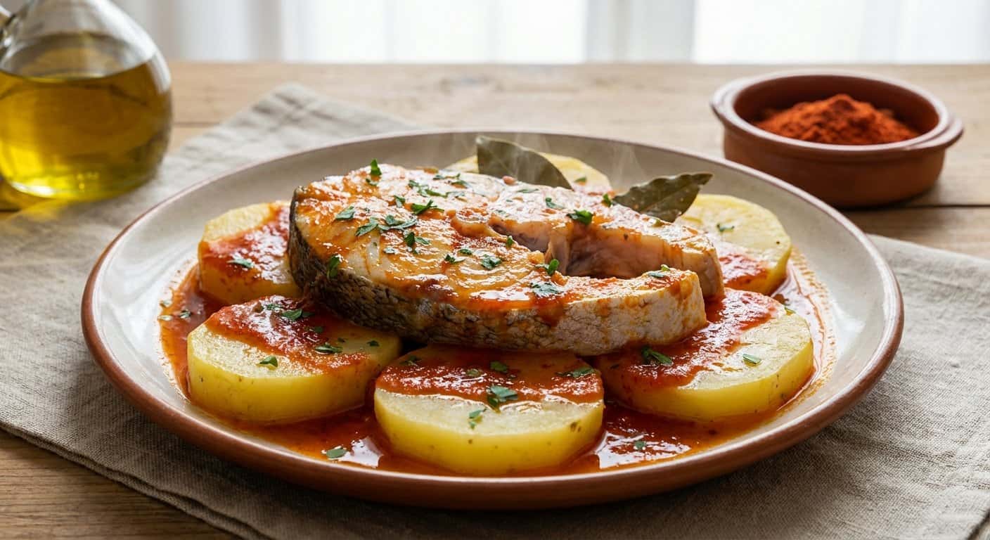 Merluza a la Gallega de Casa
