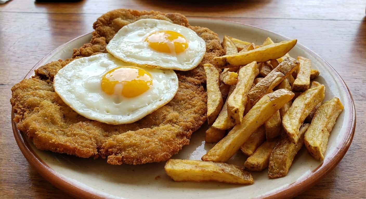Milanesa a Caballo