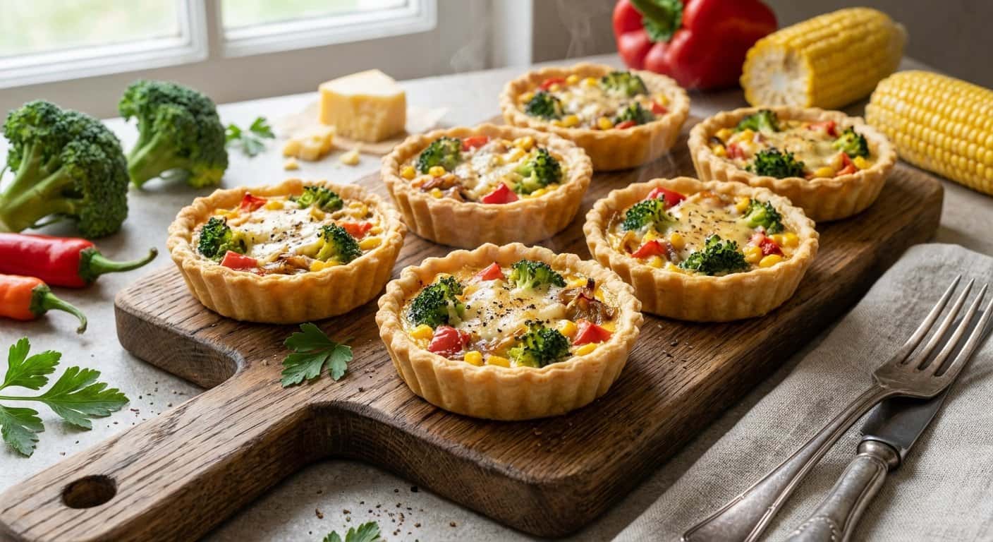 Mini Quiches de Verduras
