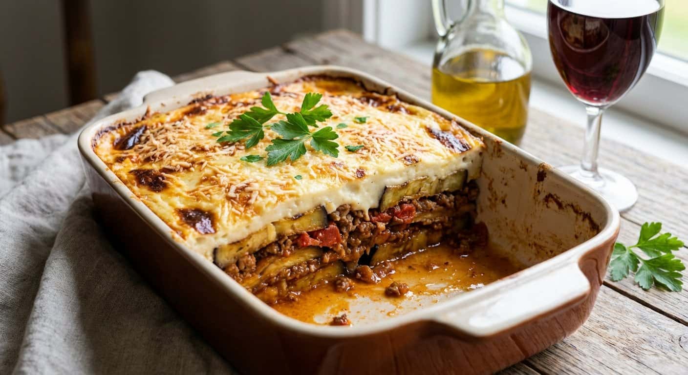 Moussaka Griega Clásica