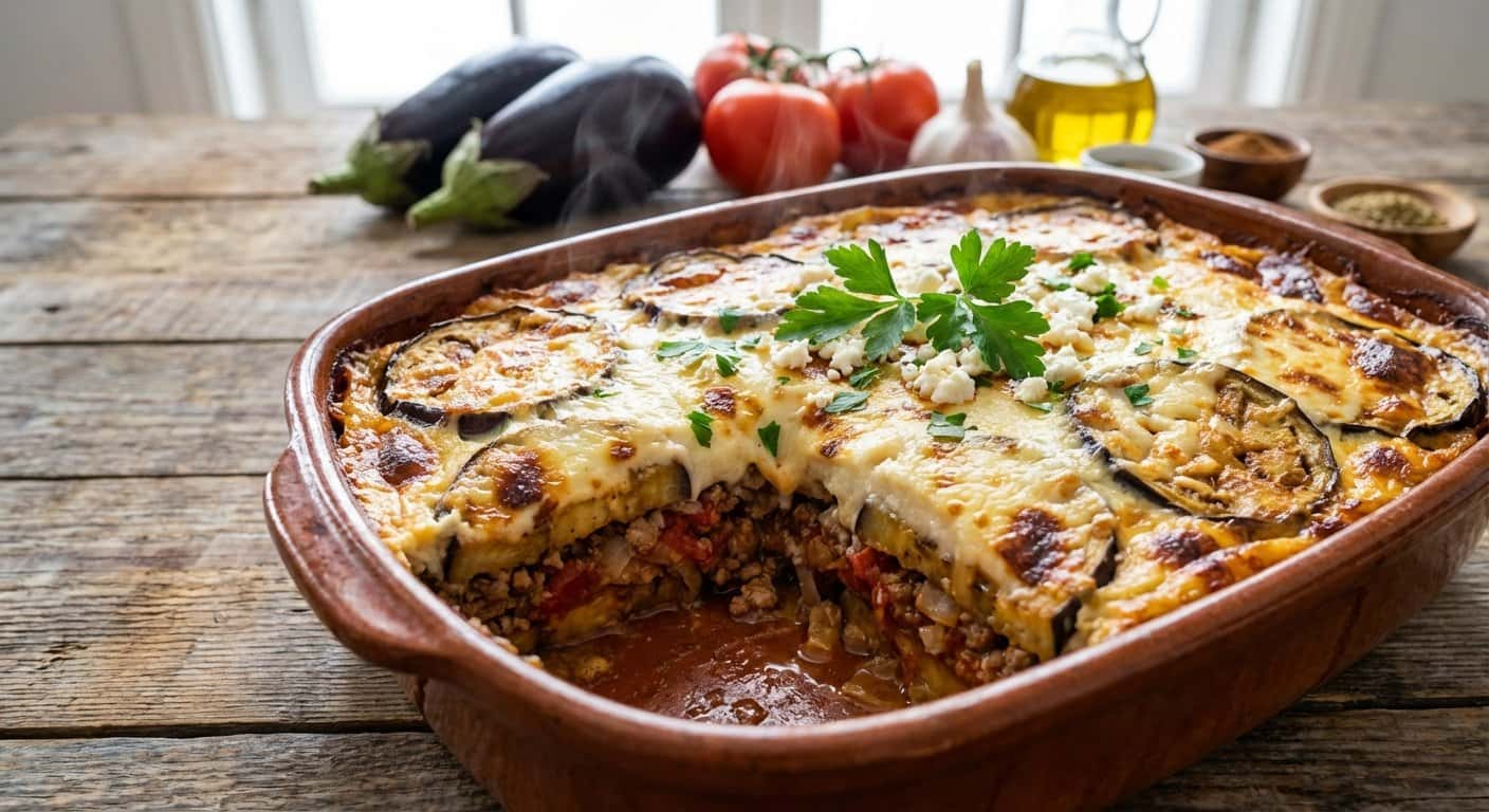Moussaka Griega Tradicional