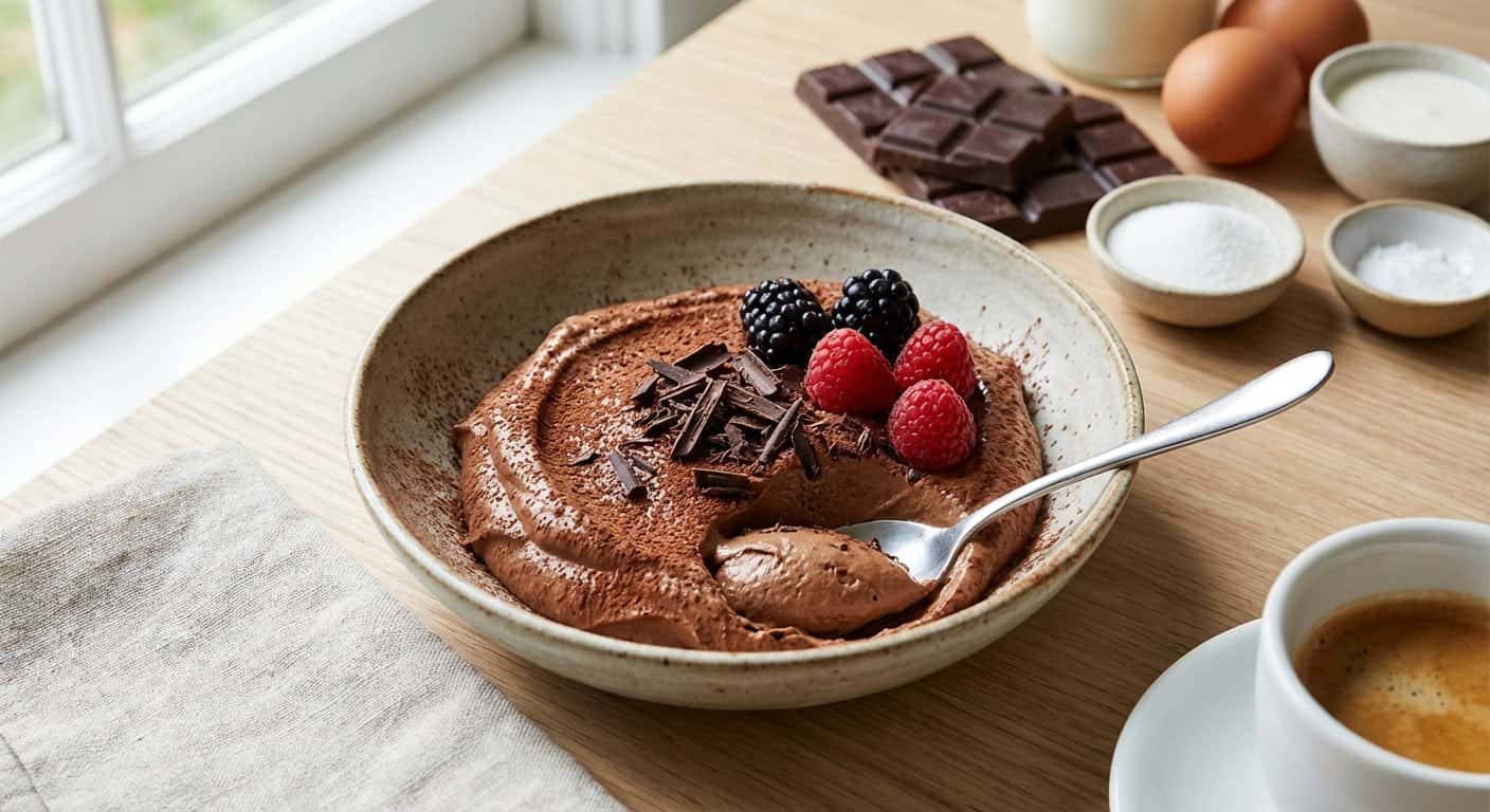 Mousse de Chocolate Clásica