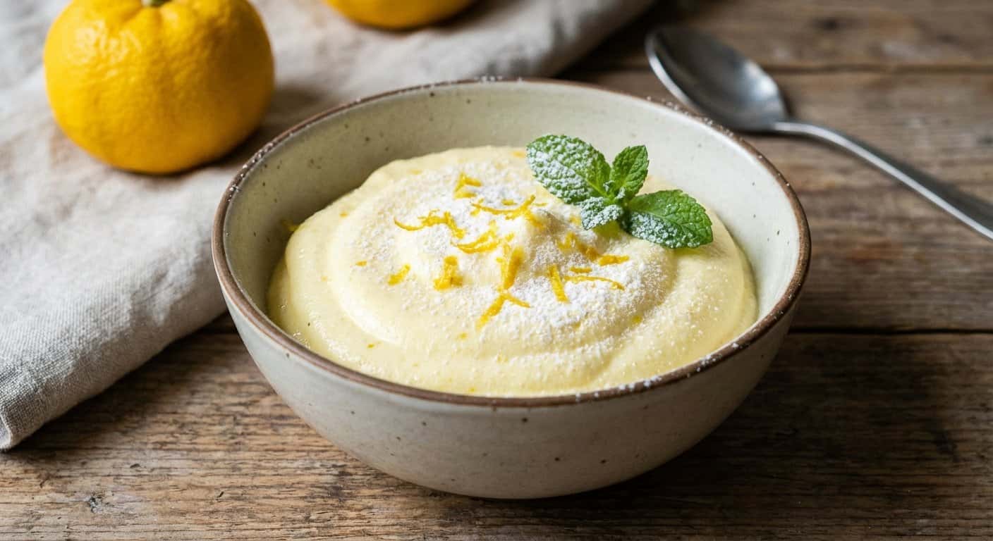 Mousse Ligera de Yuzu