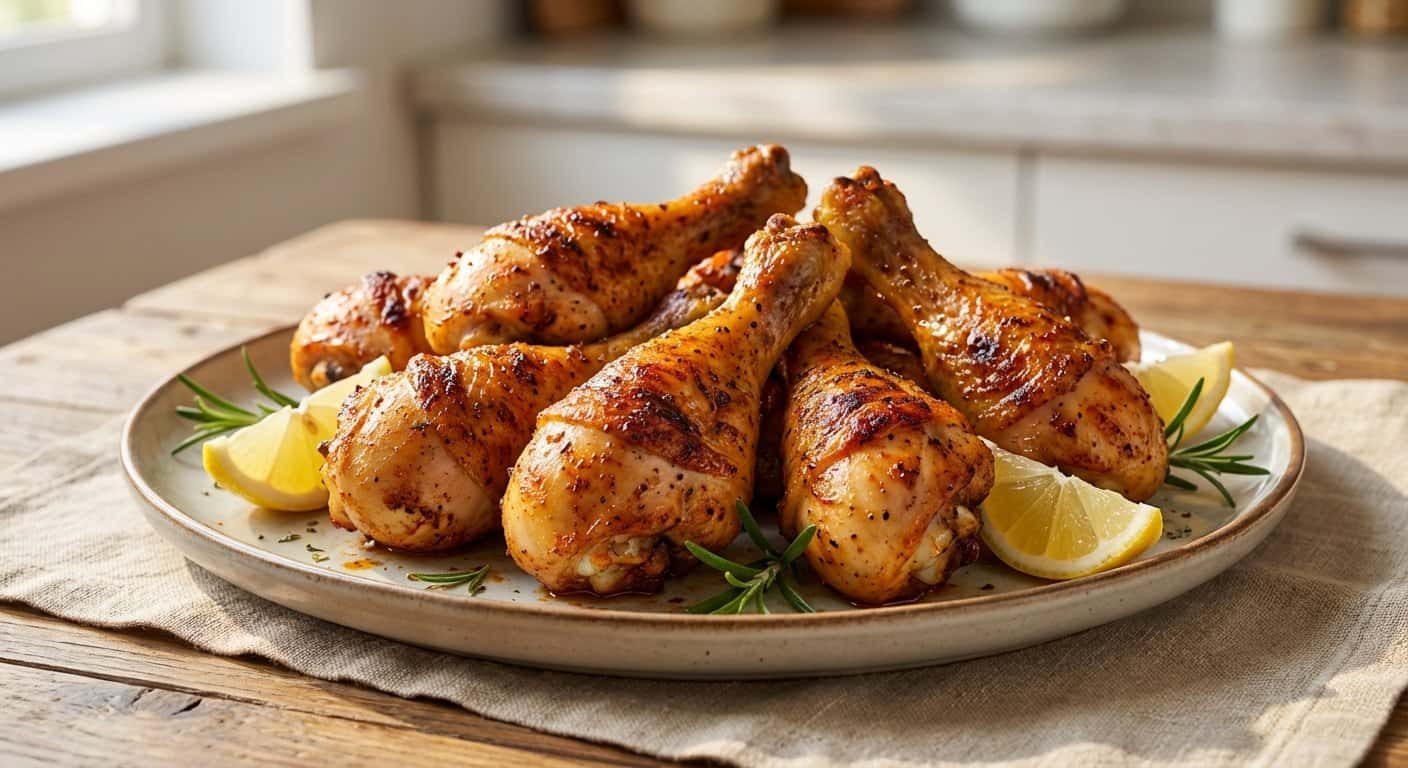 Muslos de Pollo Especiados en Airfryer