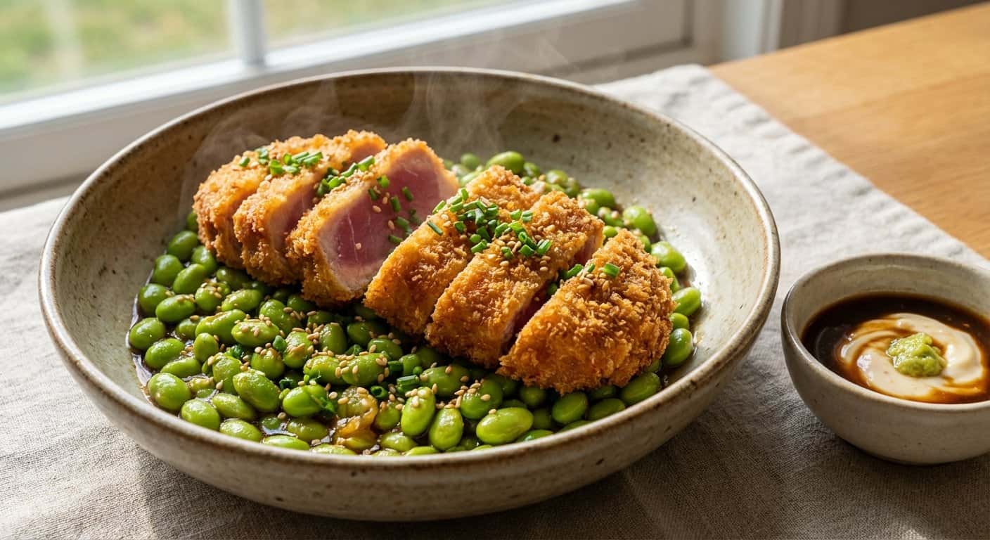 Nabe Katsu con Atún y Edamame