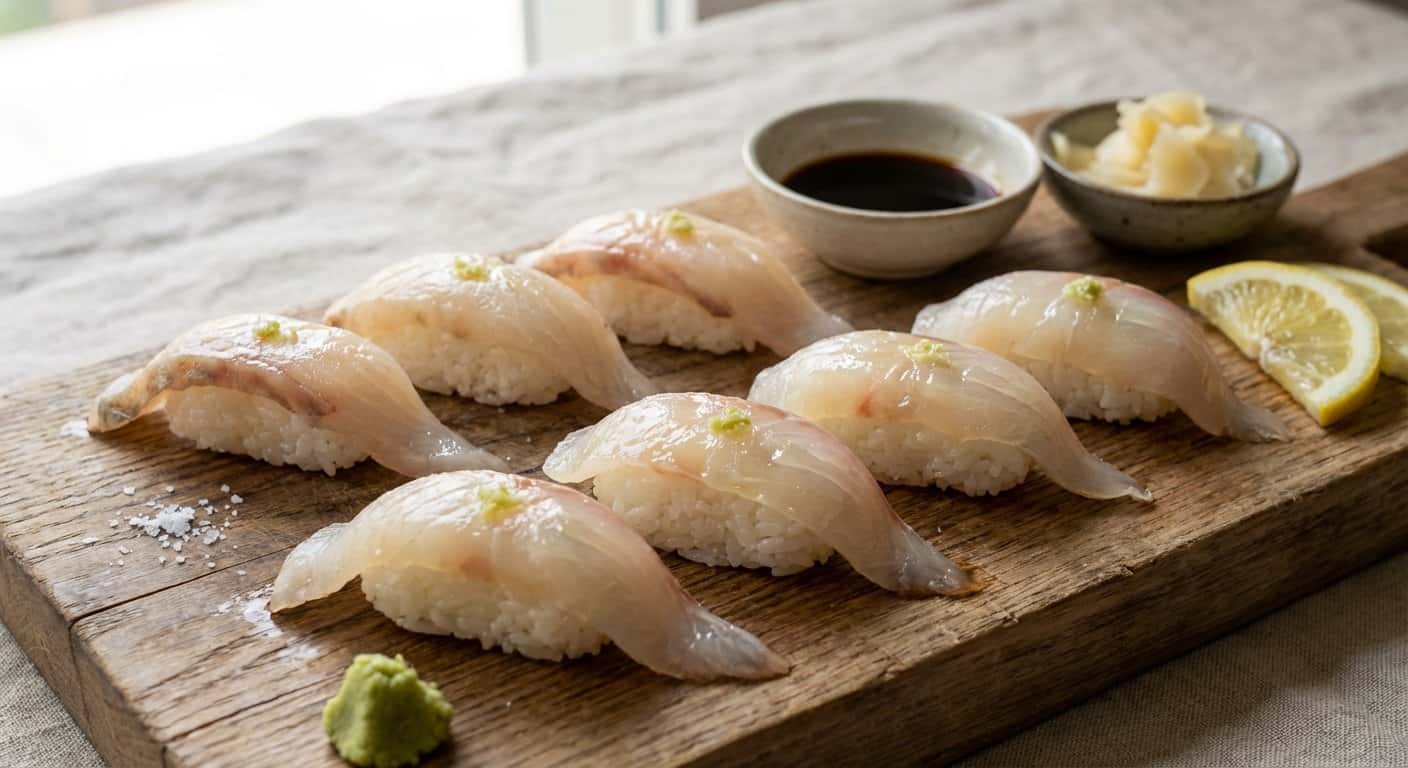 Nigiri de Lubina