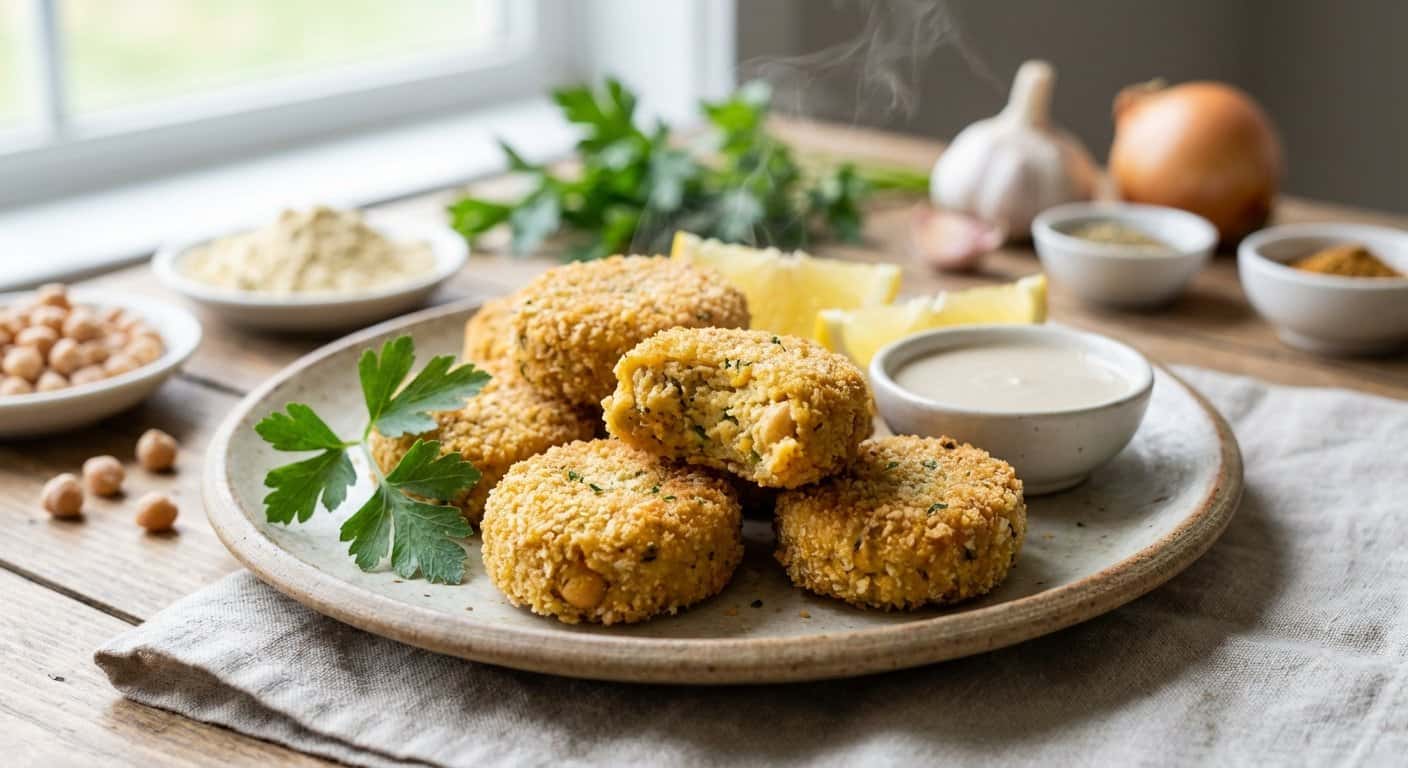 Nuggets Veganos de Garbanzos
