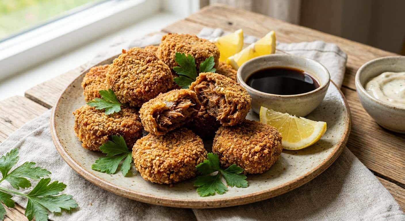 Nuggets Veganos de Seitán