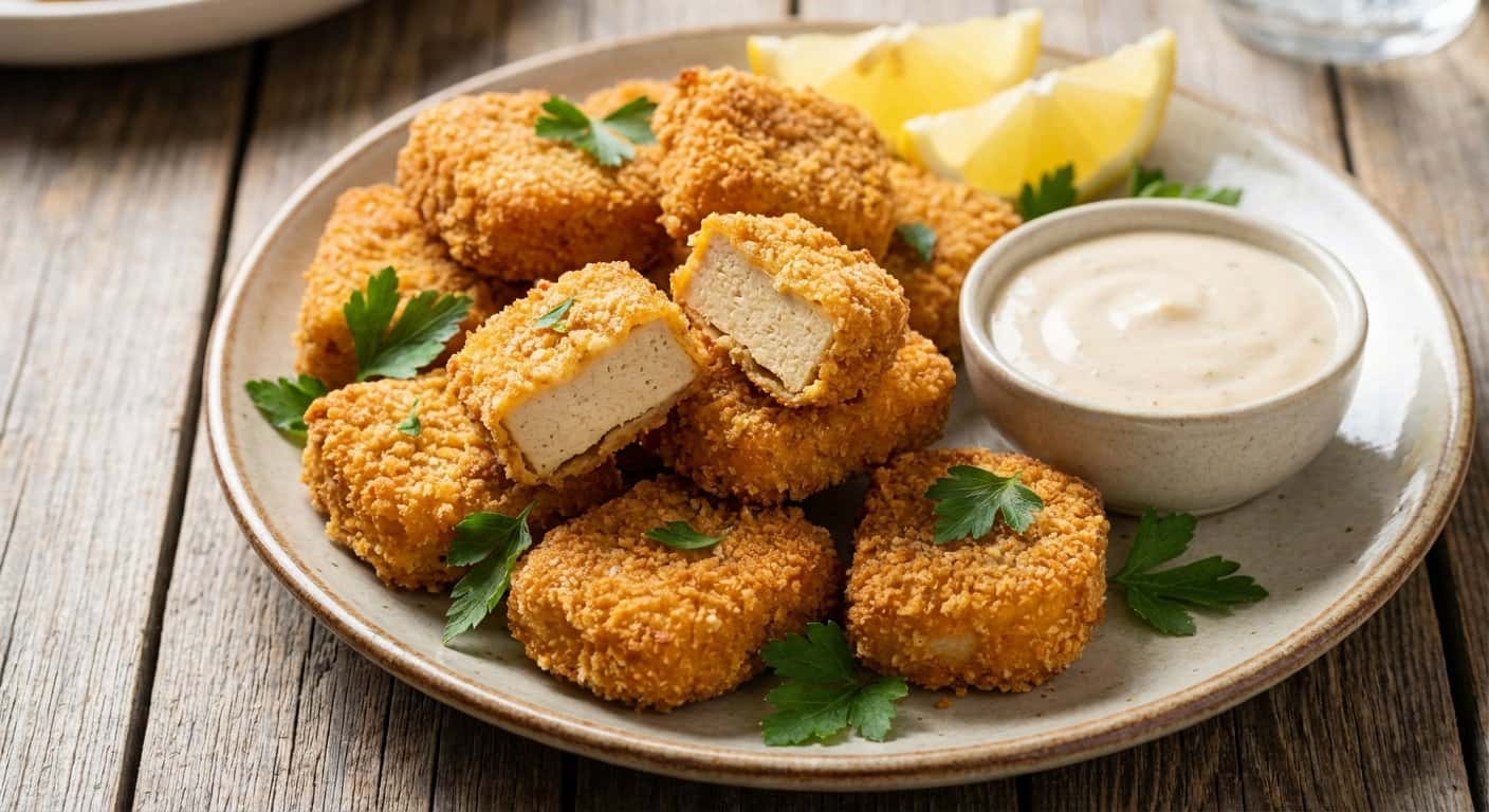 Nuggets Veganos de Tofu