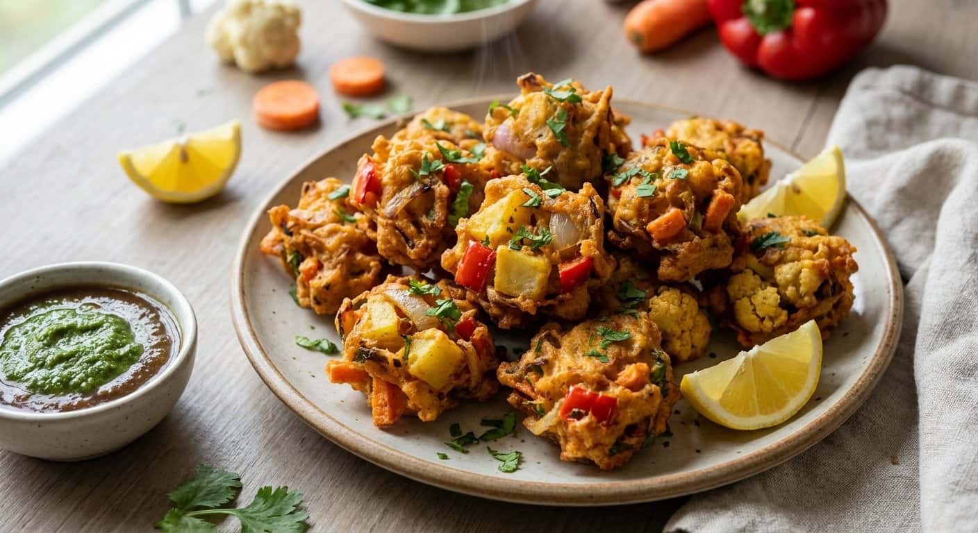Pakoras de Verduras