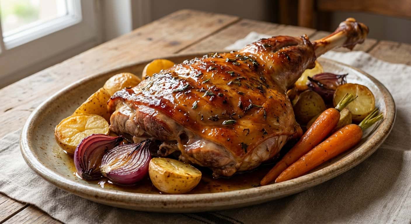 Paletilla de Cordero Lechal Glaseada