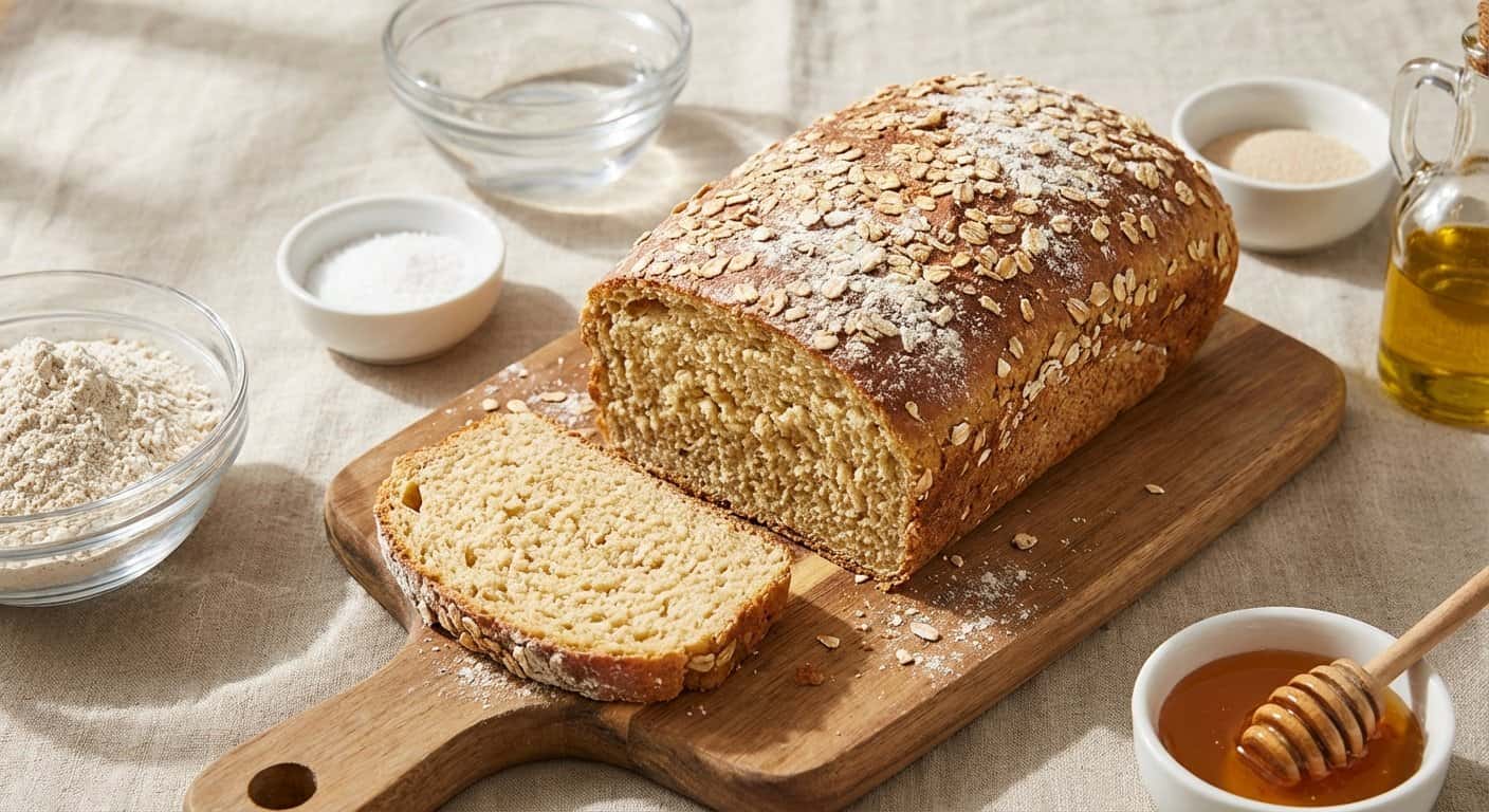 Pan de Harina de Avena Tradicional