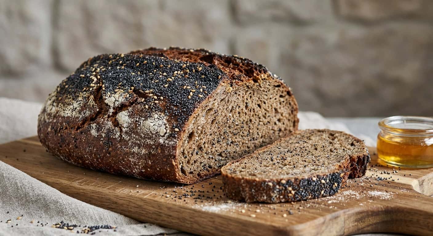 Pan de Harina de Centeno con Amapola