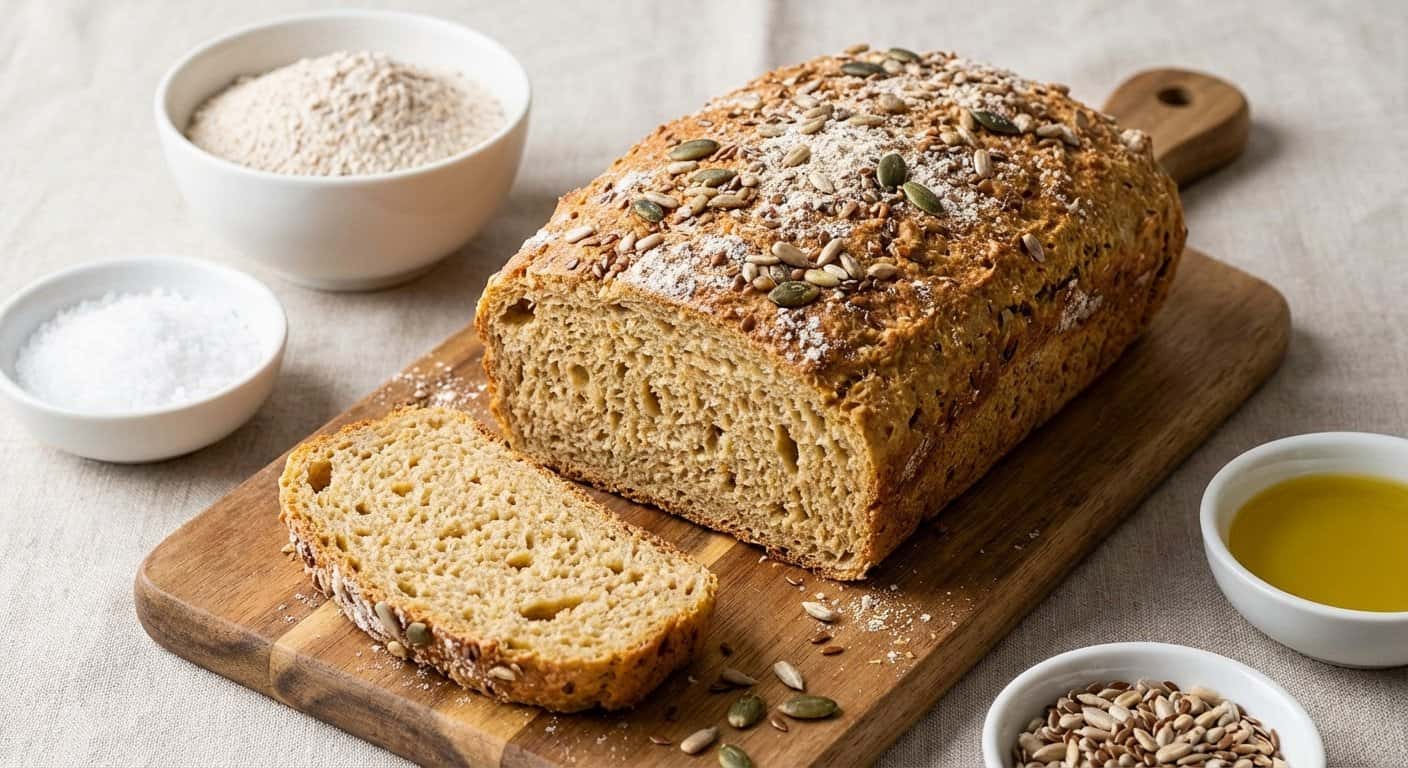 Pan de Harina de Espelta Rápido