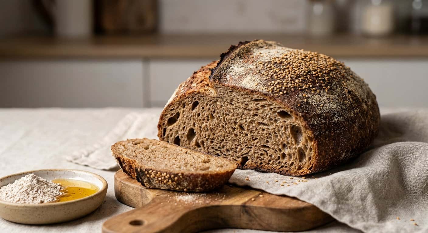 Pan de Harina de Trigo Sarraceno con Reposo en Frío