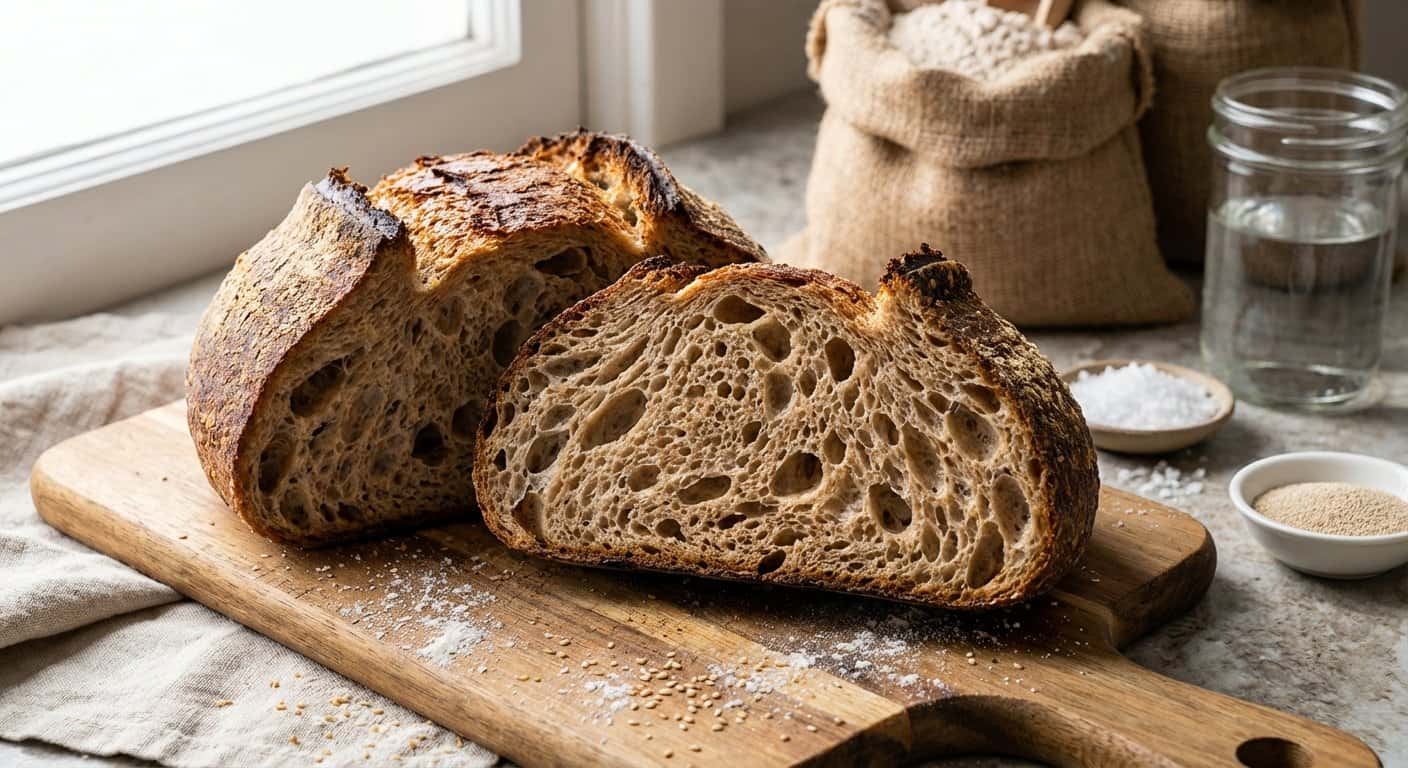 Pan de Harina Integral de Alta Hidratación