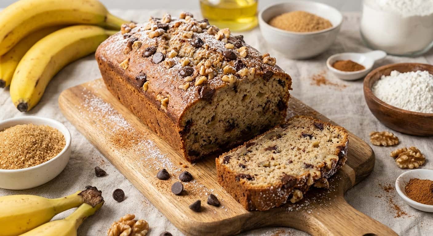 Pan de Plátano Vegano