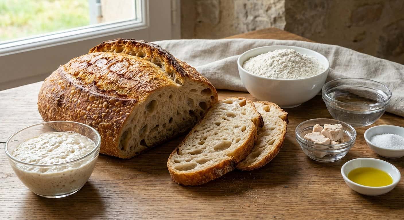 Pan de Trigo con Prefermento