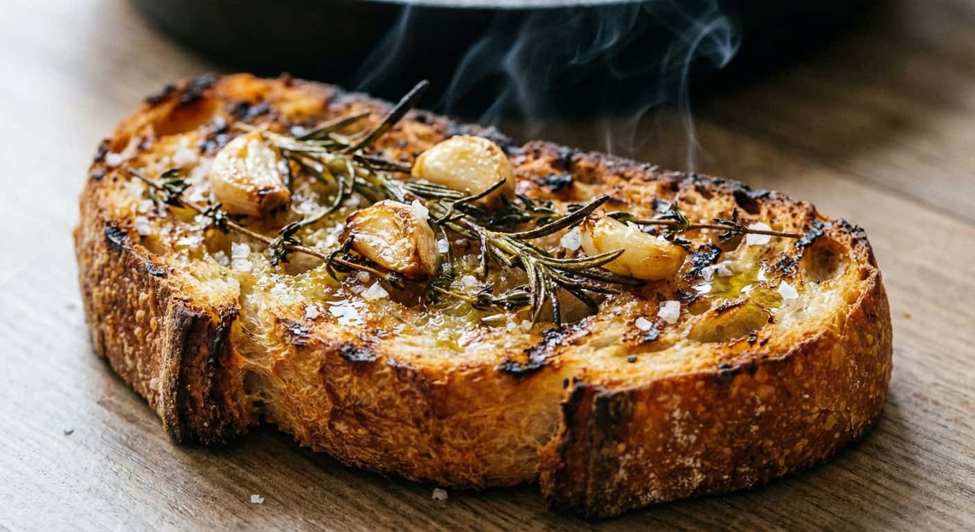 Pan Rústico Tostado a la Barbacoa